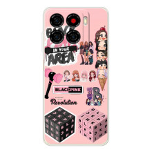 Чехлы с картинкой для ZTE Blade A56 – BLACK PINK коллаж