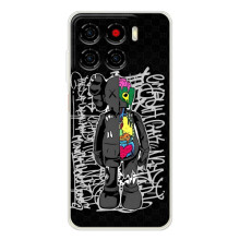 Чехлы для ZTE Blade A56 - Bearbrick Louis Vuitton (PREMIUMPrint) (Стиль Bearbrick)