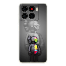 Чехлы для ZTE Blade A56 - Bearbrick Louis Vuitton (PREMIUMPrint) (Тело Bearbrick)