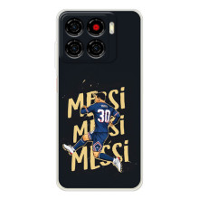 Чехлы для ZTE Blade A56 (Leo чемпион) (AlphaPrint) (Messi ПСЖ)