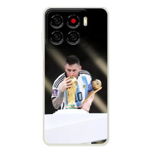 Чехлы Лео Месси Аргентина для ZTE Blade A56 (Кубок Мира)