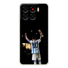 Чехлы Лео Месси Аргентина для ZTE Blade A56 (Лео Чемпион)