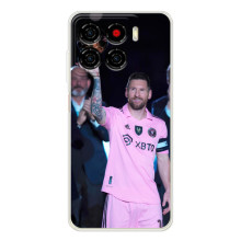 Чехлы Лео Месси в Майами на ZTE Blade A56 – Золотой мяч Месси