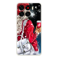 Чехлы на Новый Год ZTE Blade A56 (Зима пришла)