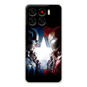 Чехлы с героями Марвел ZTE Blade A56 (VPrint)