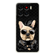 Чехлы с крутыми принтами для ZTE Blade A56 - (PREMIUMPrint) (Стильная собака)