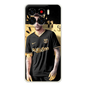 Силиконовый Чехол ZTE Blade A56 – Gold Neymar