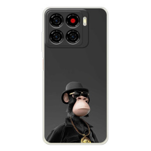 Чехлы с Обезьянами NFT для ZTE Blade A56 (AlphaPrint)