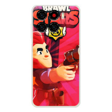 Чехол для ZTE Blade A56 Бравл Старс (VPrint) (Дуэлянт Кольт)