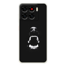 Чехол ДОБЕРМАН для ZTE Blade A56 (Пасть добермана)