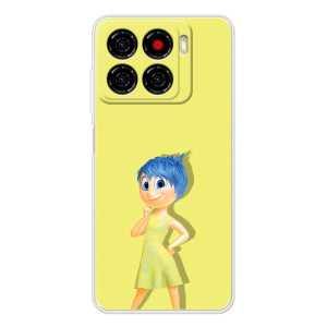 Чехол Головоломка для ZTE Blade A56 - (AlphaPrint) – Радость