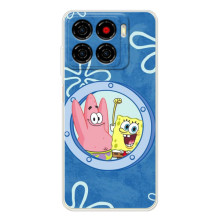 Чохол Губка Боб для Блейд А56 (В ілюмінаторі)