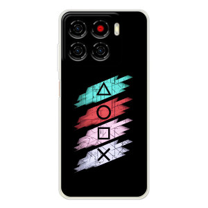 Чехол КИБЕРСПОРТ для ZTE Blade A56 – Значки Sony