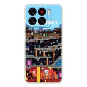 Чохол Майнкрафт на ZTE Blade A56 (AlphaPrint) Minecraft