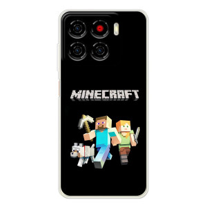 Чохол Майнкрафт на ZTE Blade A56 (AlphaPrint) Minecraft