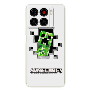 Чохол Майнкрафт на ZTE Blade A56 (AlphaPrint) Minecraft