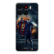 Чехол Месси футболист для ZTE Blade A56 – Месси с футболкой