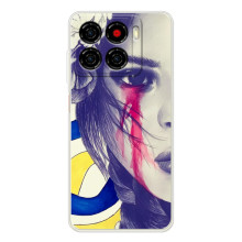 Чехол на ZTE Blade A56 Украинский дизайн (Слезы Украины)