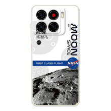 Силіконовый бампер з принтом "Наса" на ZTE Blade A56