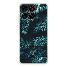 Чехол Новогодняя Елка на ZTE Blade A56 (Ель)