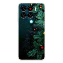 Чехол Новогодняя Елка на ZTE Blade A56 (Елка)