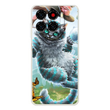 Бампер с изображением Котиков для Блейд А56 (Чеширский  КОТИК)