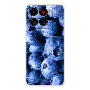 Чехол с изображением  вкусной еды для ZTE Blade A56 – Голубика