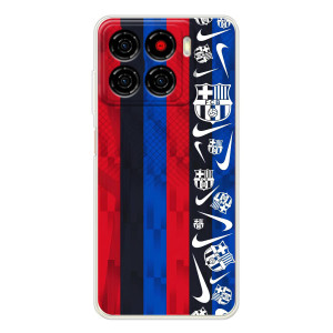 Чехол для ZTE Blade A56 (Барселона) – Фанат Барсы