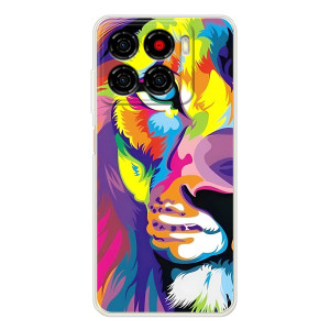 Чехол с картинкой на ZTE Blade A56 – Яркий Лев