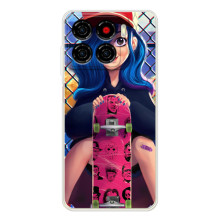 Чехол с картинкой Модные Девчонки ZTE Blade A56 (Модная девушка)