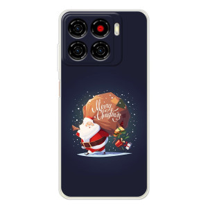 Чехол Санта Клаус для ZTE Blade A56 – Подарки от Санты