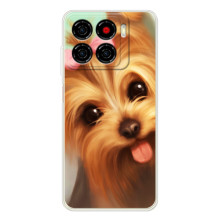 Чехол (ТПУ) Милые собачки для ZTE Blade A56 – Йоршенский терьер
