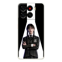 Чехлы Венсдей на ZTE Blade A56 Уэнсдей (AlphaPrint) (W-Wednesday)