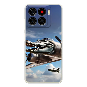 Чохол з мемом Тралалело тралала на ZTE Blade A56