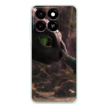 Чехол как приручить дракона на ZTE Blade A56 – Сцена з драконом