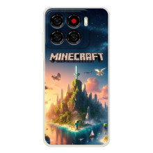 Чехол с картинками Майнкрафт для  – Лого Майнкрафт