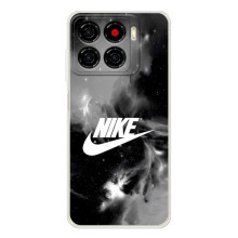 Чехол с логотипом Найк на ZTE Blade A56 – Найк дымчатый