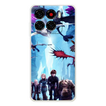 Чехол с принтом дракон Беззубик для  – Герои Беззубика