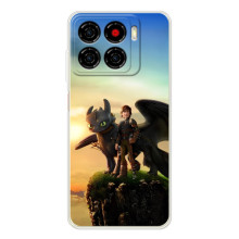 Чохол з принтом дракон Беззубик 