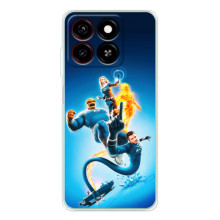 Чохол з принтом Фантастична четвірка для ZTE Blade A56 – Фантастична 4-ка