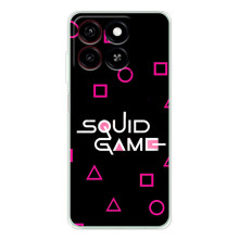 Чохол Гра в кальмара для ZTE Blade A56 – Лого гра кальмара