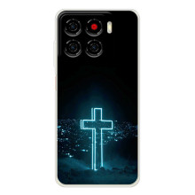 Чехлы для Блейд А56 (Крест Иисуса) (Яркий Крест)