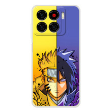 Купить Чехлы на телефон с принтом Anime для ZTE Blade A56 – Naruto Vs Sasuke