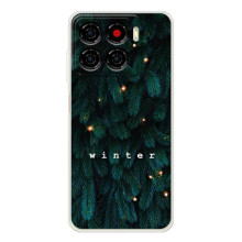 Новогодние, Праздничные Чехлы для ZTE Blade A56 - 2024 год (Winter)