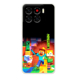 Чохли для ZTE Blade A56 (Персонажі МайнКрафт) (Герой Майнкрафт)