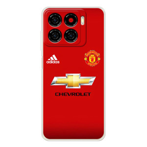 Силіконові Чохли з принтом Футбол на ZTE Blade A56 – Man United