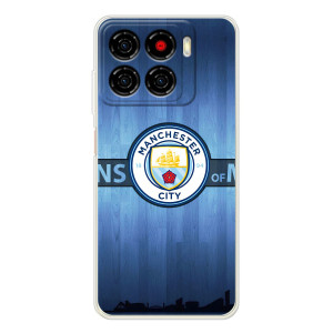 Силіконові Чохли з принтом Футбол на ZTE Blade A56 – ManCity