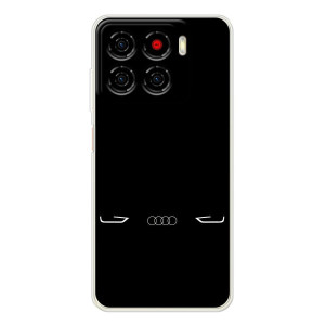 Силиконовый бампер с картинкой машины на ZTE Blade A56 – Силует Audi