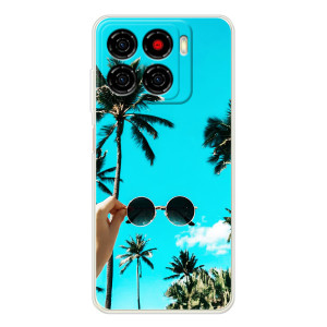 Силиконовый чехол с КАРТИНКАМИ лето для ZTE Blade A56 (AlphaPrint)