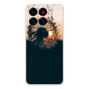 Силиконовый Чехол с одуванчиками на ZTE Blade A56 – Красивый одуванчик